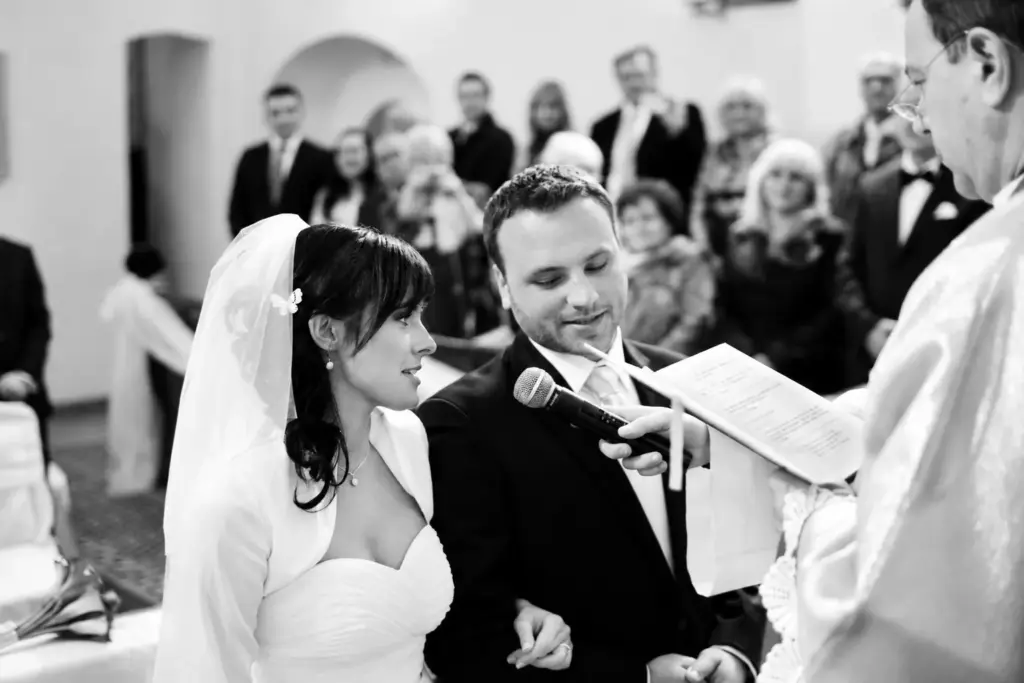 Dorota i Darek – Przysięga małżeńska – wersja czarno-biała